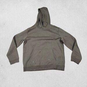 SKIMS Fleece Lounge Hoodie Truffle Brown TP-PLO-5425M Womens Size L